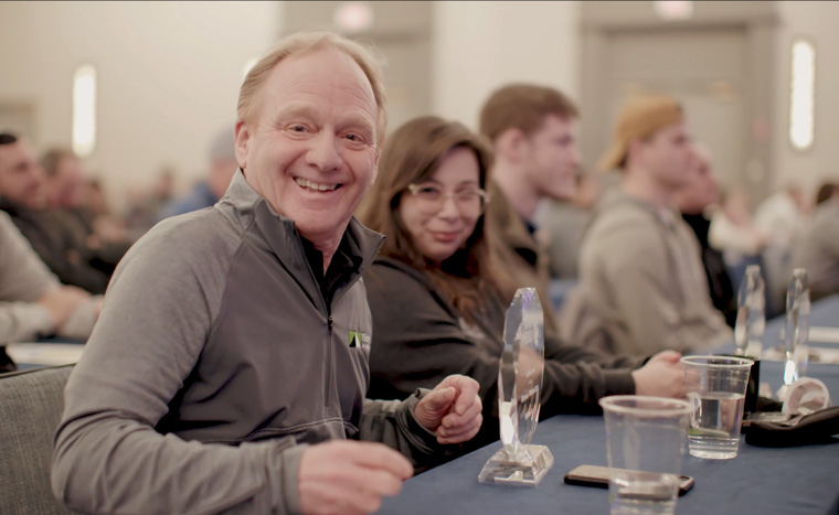 SNE Kickoff Highlight Preview of Happy Employees